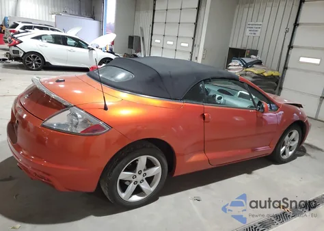 2009 Mitsubishi Eclipse Spyder Gs z USA, uszkodzony, nr VIN 4A3AL25F79E009523